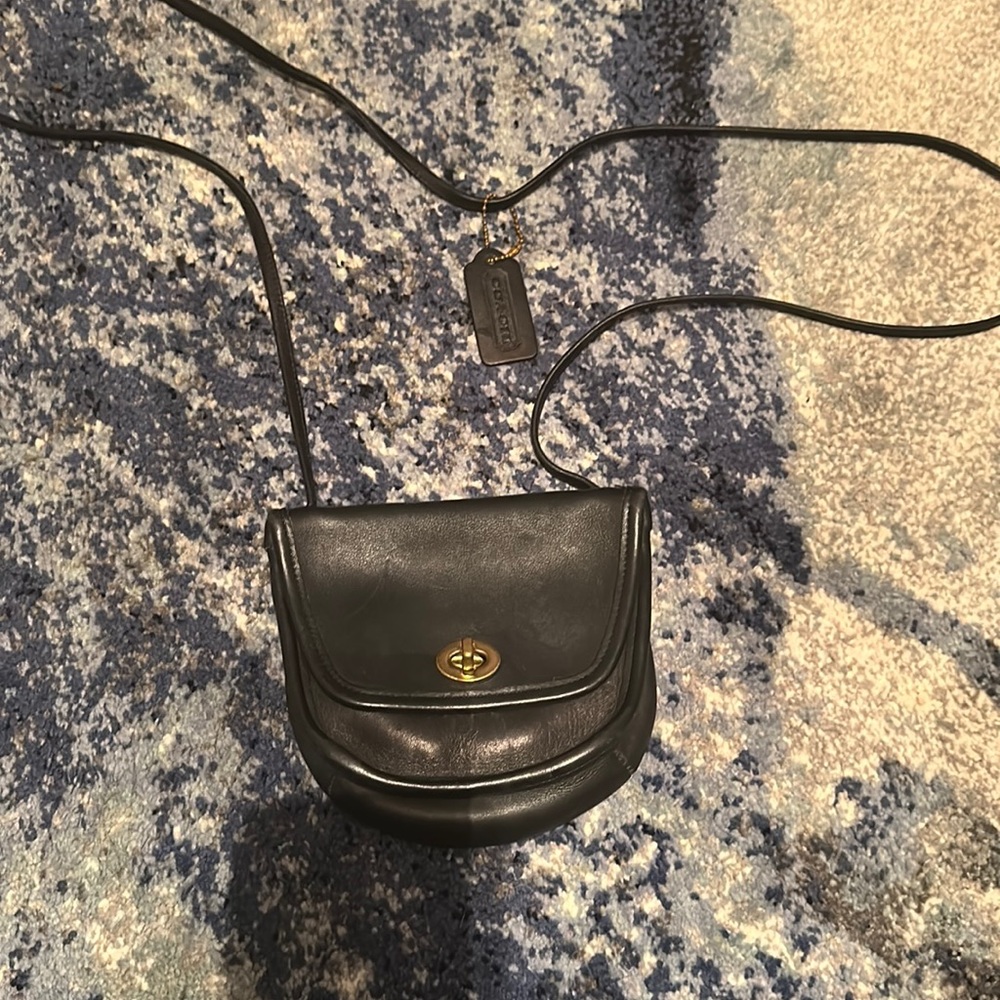 Coach Mini Black Bag